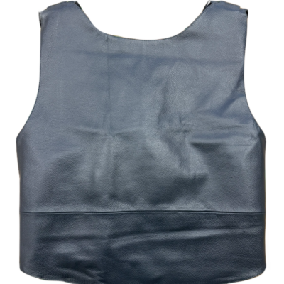 Female Charcoal Leather Bullet